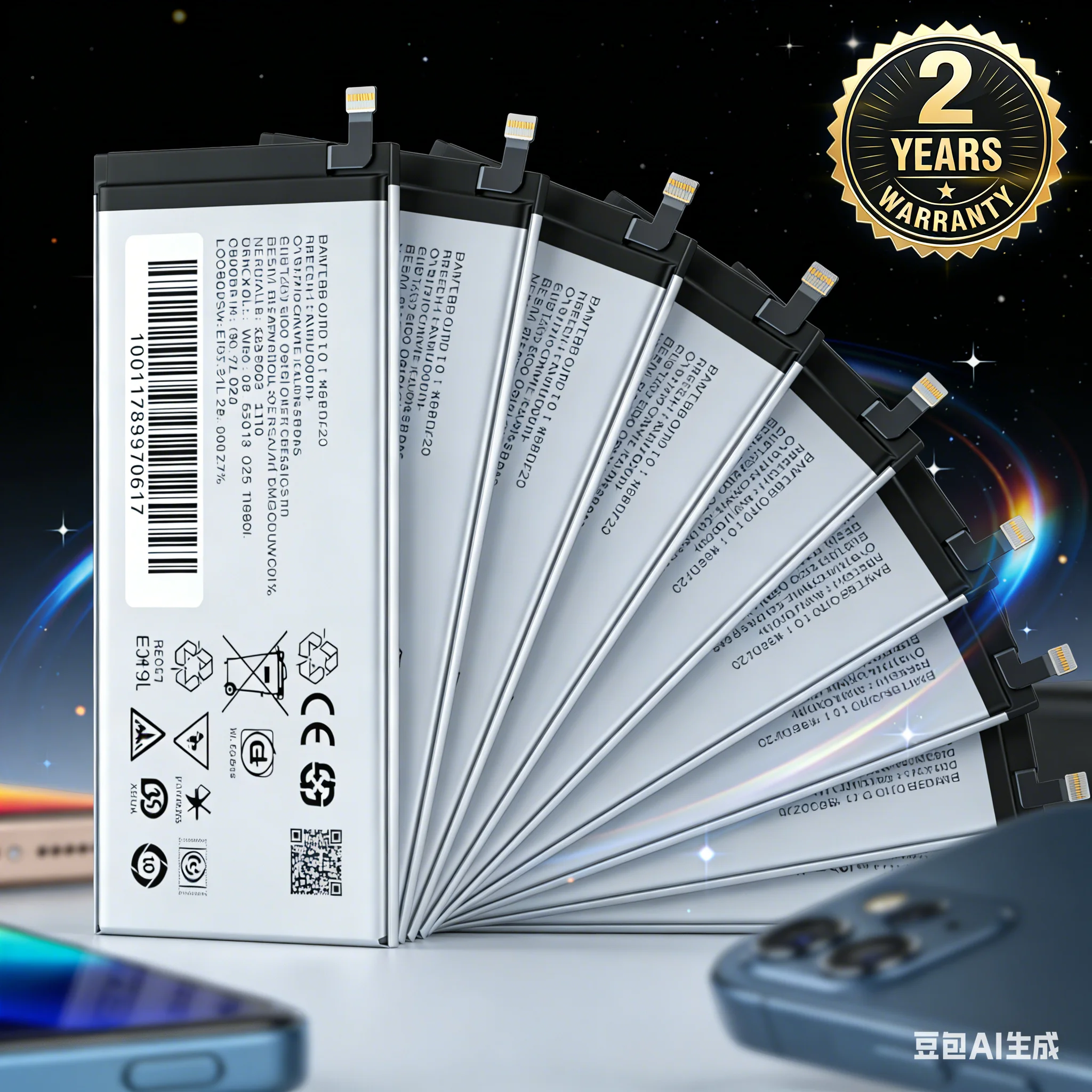 BV6800 Mobile Phone Battery For Blackview bv6800 / bv6800 Pro bv6800Pro IP68 Waterproof MT6750T 6580mAh Real Capacity