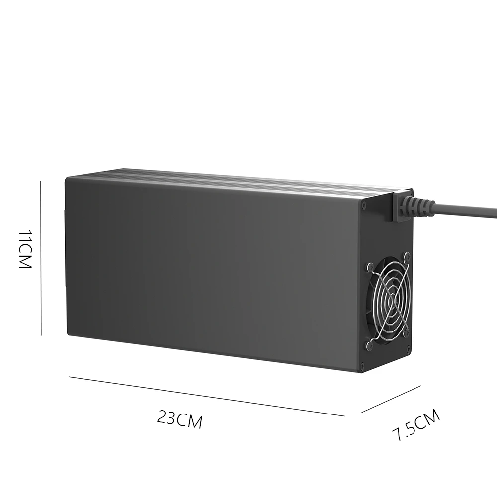 20A 24V 42V 48V 58.4V 72V 60V 84V 리튬이온/리튬인산철 배터리 충전기 전류 조절 10S 13S 54.6V 고속 충전 8S 16S 20S…