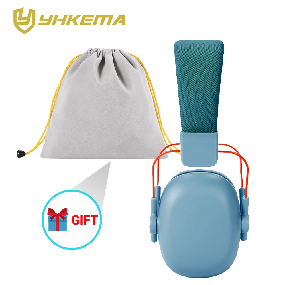 YHKEMA Kids Ear Protection Earmuffs Safety Hearing Ear Muffs Noise Reduction Soundproof Headphones Children Protective