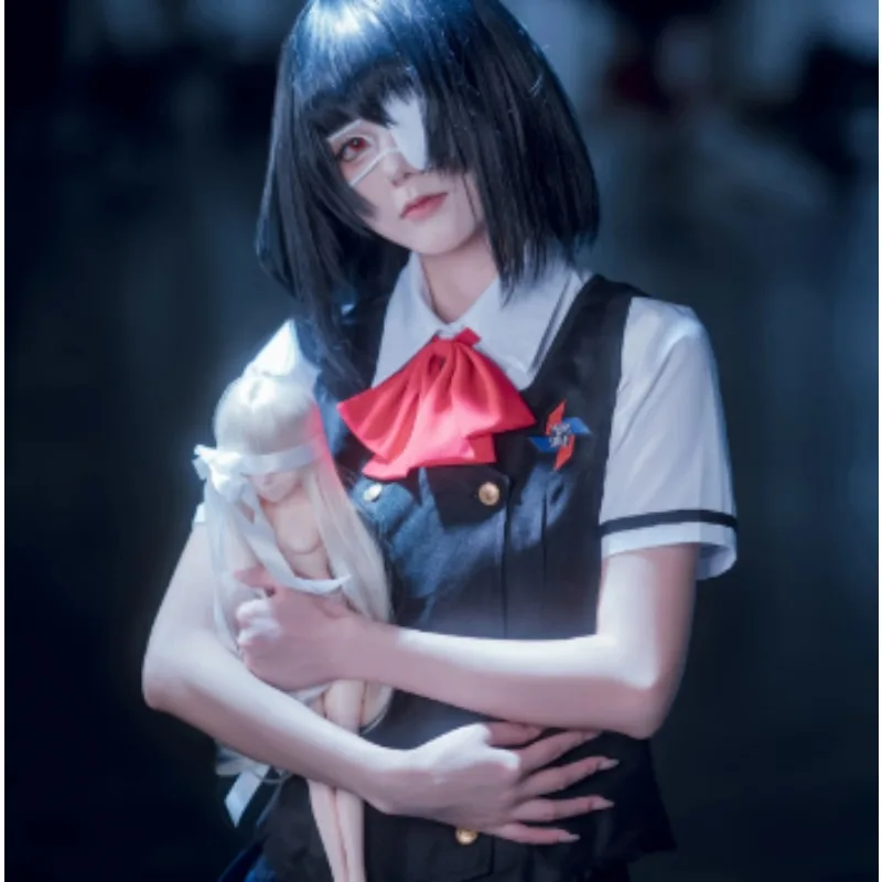 Mei Misaki Izumi Akazawa Cosplay Costume Another Sailor School Uniform Full Set for Women Halloween Yomiyama Academy
