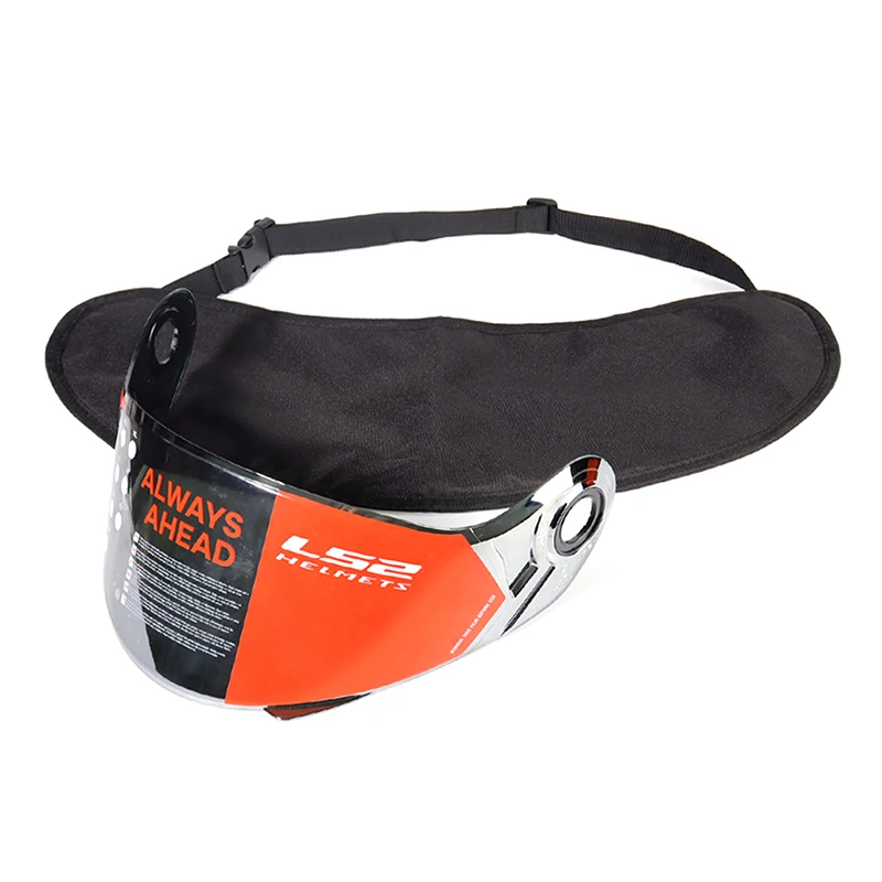 1/3/5 قطعة دراجة نارية خوذة عدسة حقيبة التخزين الشمس قناع أكياس مقاومة للخدش معدات خفيفة الوزن حزام قابل للتعديل الحقيبة #2