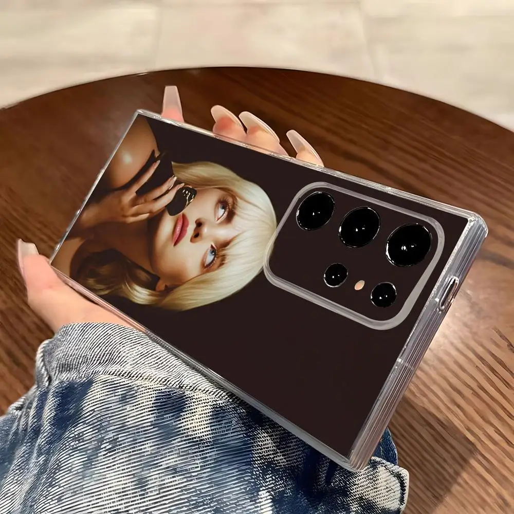Fall Asleep Happier Than Ever Phone Case For Samsung S26 S25 S24 Ultra S23 Fe S22 S20 S21 Plus Plus 5G Fe Transparent Cover