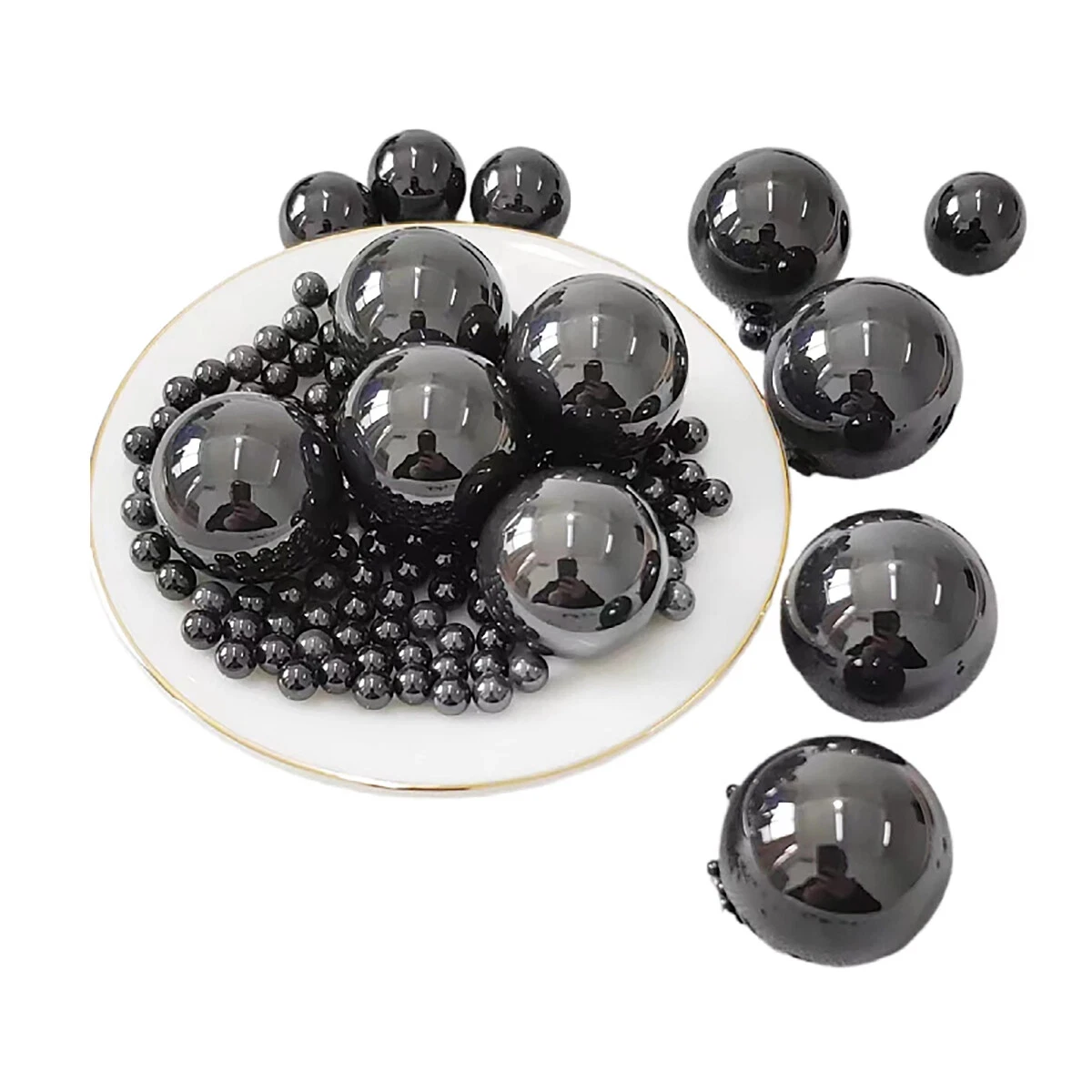 

10/50pcs Silicon Nitride Ceramic Balls, G5 Grade Precision Ceramic Bearing Balls 0.8mm ~ 8mm