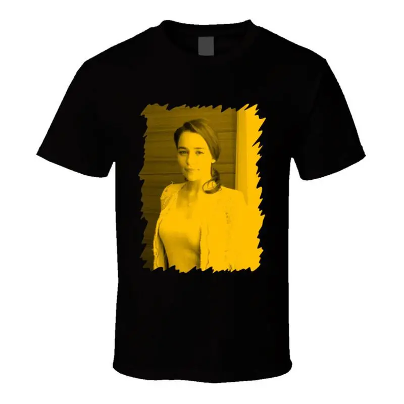 Emilia Clarke Neon Color Celebrity T Shirt Celebslover
