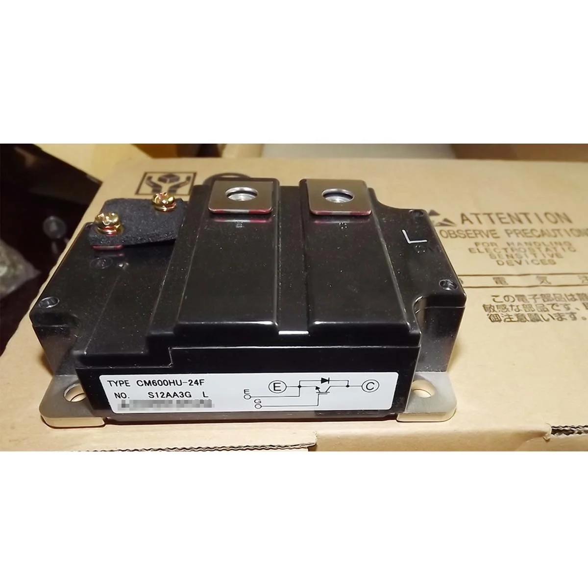 

IGBT POWER MODULE CM600HU-24H CM600HU-24F