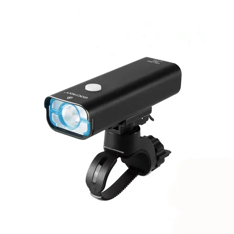 Bicycle Headlight 5 Modes W/ Mode Memory 2500mAH Type-C Port Charge Alloy Housing Front Lighting LED Lantern