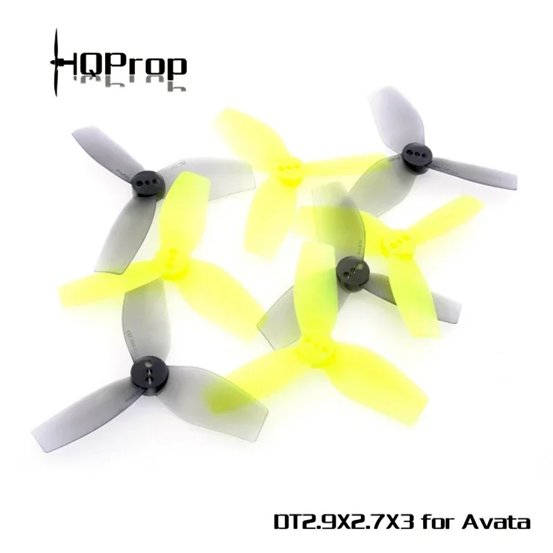 HQProp AVATA Propeller Set (2CW+2CCW) 2.9x2.7x3 3-Blade PC Prop 2 Pairs for DJI AVATA