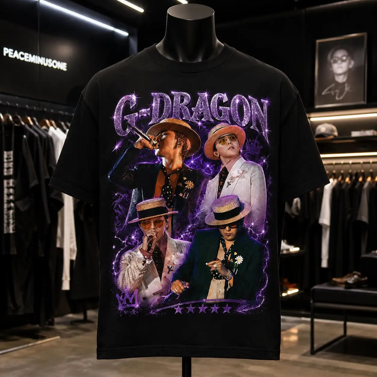 Inspired Bigbang 20th Anniversary Concert Graphic T Shirt 100 Pure Cotton Unisex Summer G-Dragon Fan Casual Loose Short Sleeve