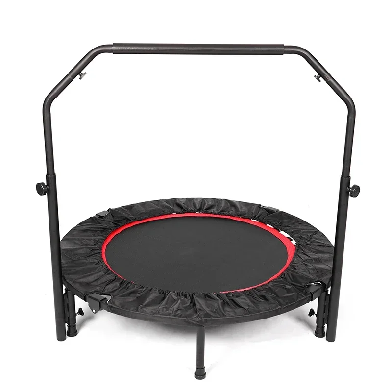 Mini Trampoline For Adults Indoor Small Rebounder Exercise Trampoline For Workout Fitness