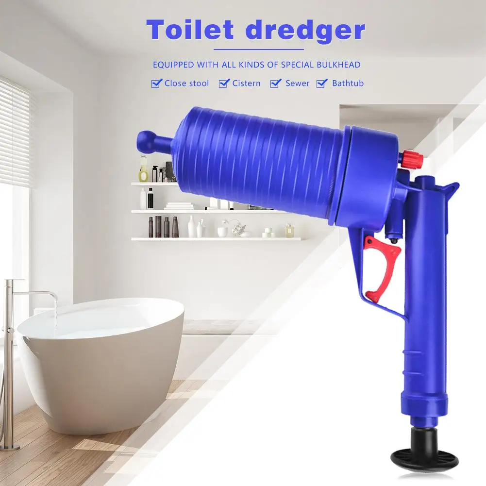 Air Pump Pressure Unblocker Pipe Plunger, Drain Cleaner, Basin, Pipeline Clogged Remover, Kitchen Toilet Cleaning Tools