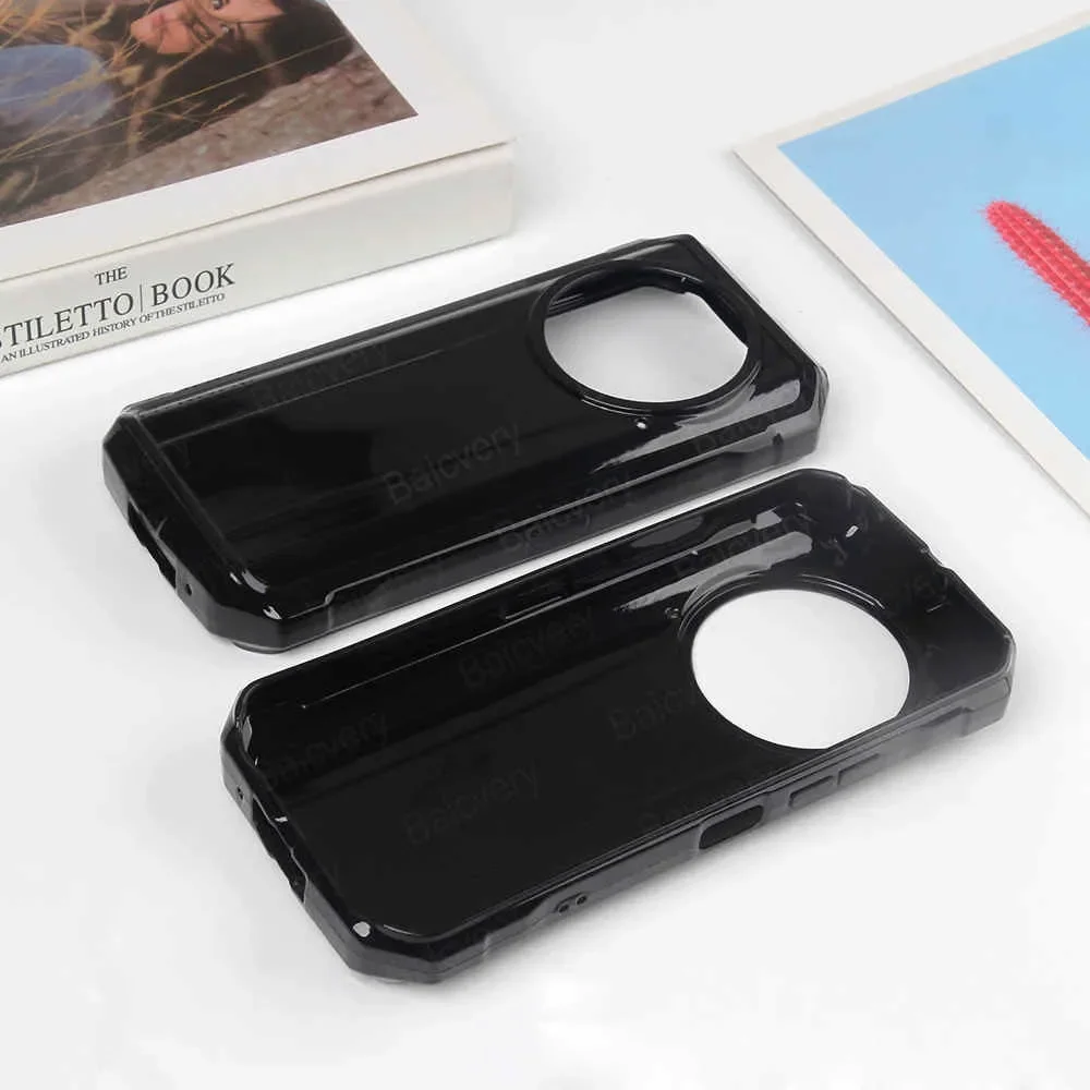 Tpu soft case para doogee v30 pro, alta qualidade, à prova de choque, pára-choques, costas, tpu