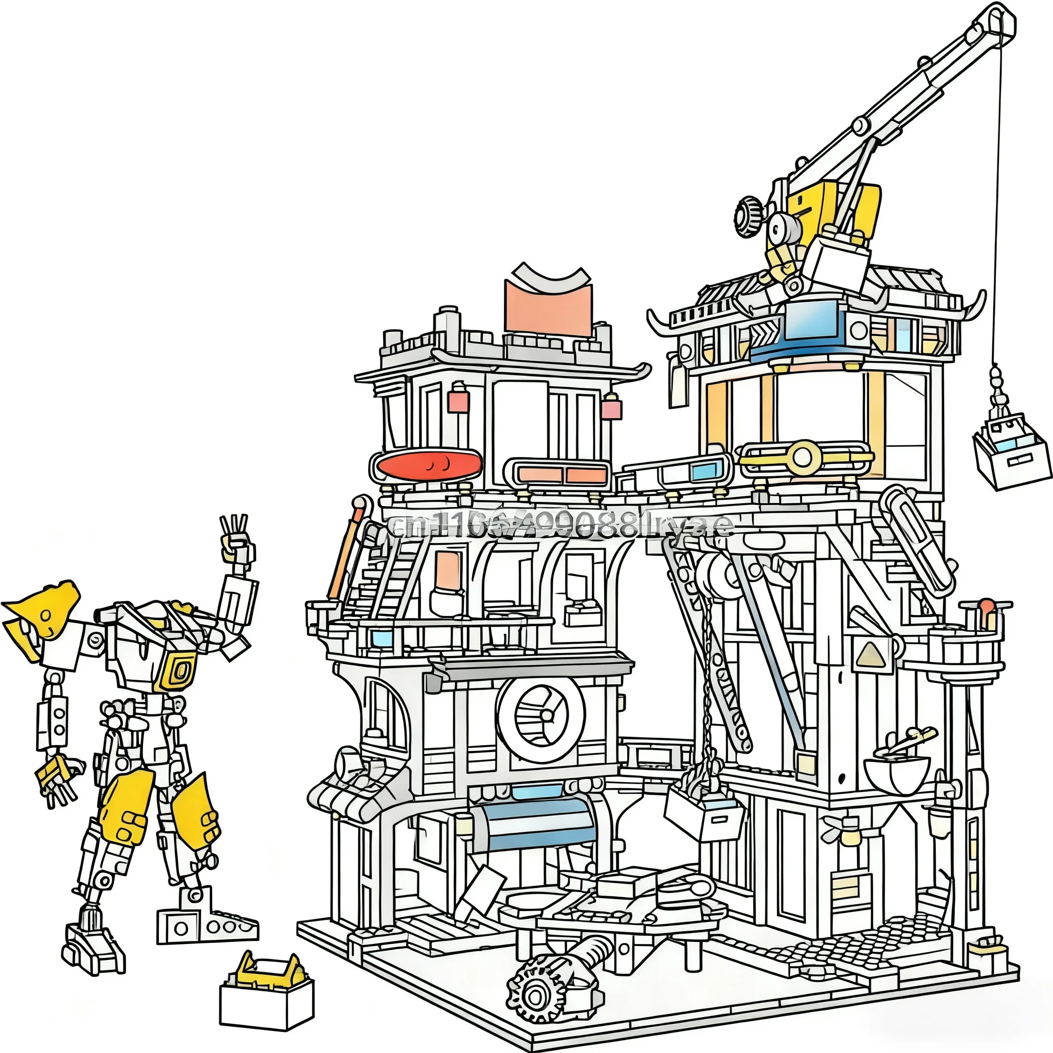 

City Workshops Building Block Set Street View Architecture Brick DIY Toys for Children Boy or Girl Christmas Gifts 3244Pcs