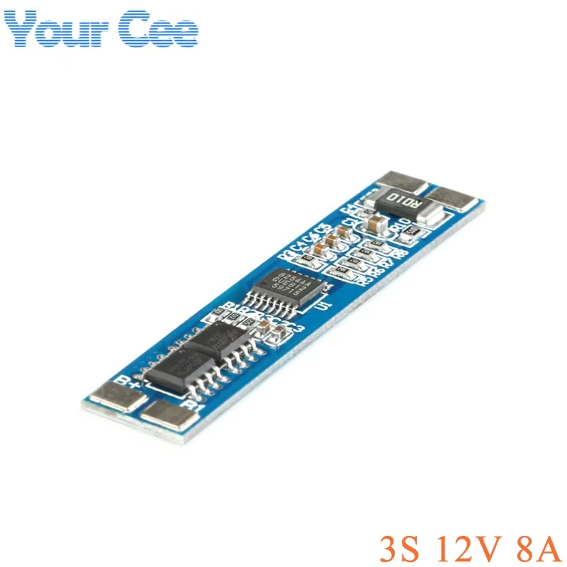 5pcs/1pc 3S 12V 8A Li-ion 18650 Lithium Battery Charger Chargering Protection Board Module 11.1V 12.6V 10A BMS HX-3S-A02