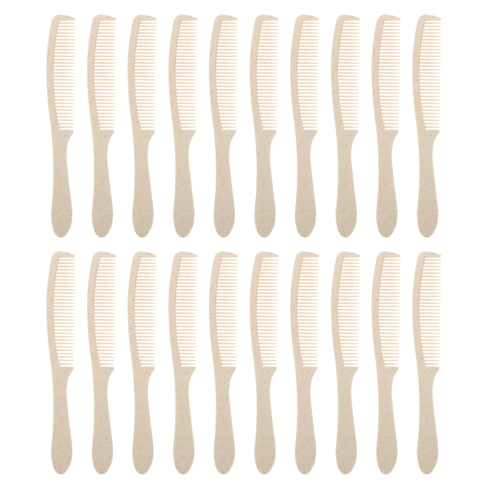 50Sets Disposable Hair Combs Premium Plastic Salon Travel Comb for Cutting Dyeing Styling Portable Pocket Size Hotel Beauty
