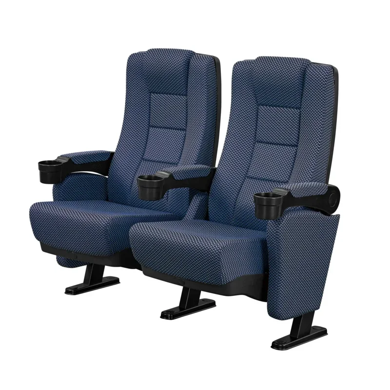 Cinema Chairs  Opera Houses Auditoriums Lecture Halls Row Sofas Multimedia Conference Chairs Customized with Cup Holders