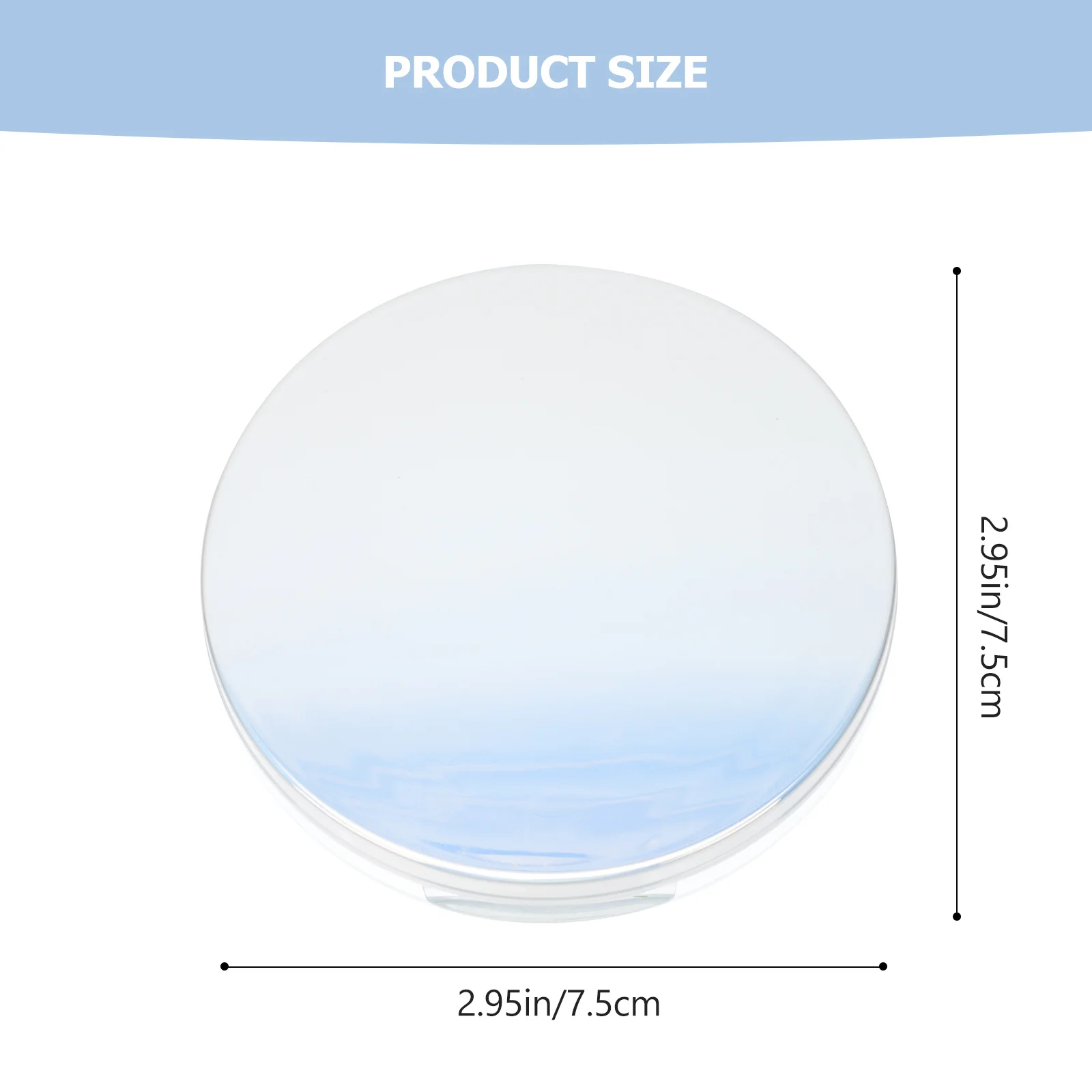 ตลับแป้งฝุ่นแบบพกพา 2 ชิ้น ขนาดกะทัดรัด บางเฉียบ ทนทาน พร้อมกระจกตาข่ายยืดหยุ่น เติมได้ พกพาสะดวกสำหรับการเดินทาง