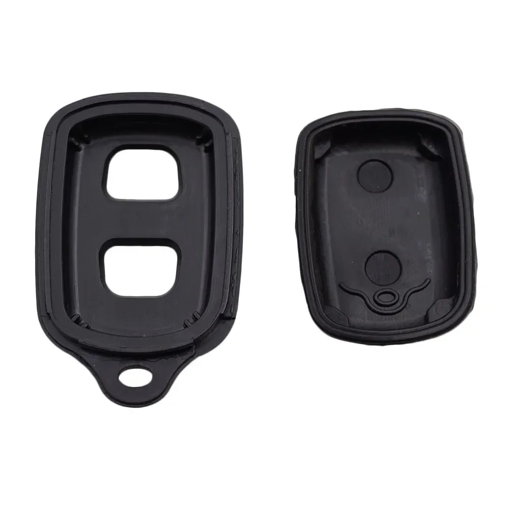 Xinyuexin Replacement Remote Car Key Shell Cover Case Fit for Toyota RAV4 Corolla Keyless Entry 2 Buttons No Logo