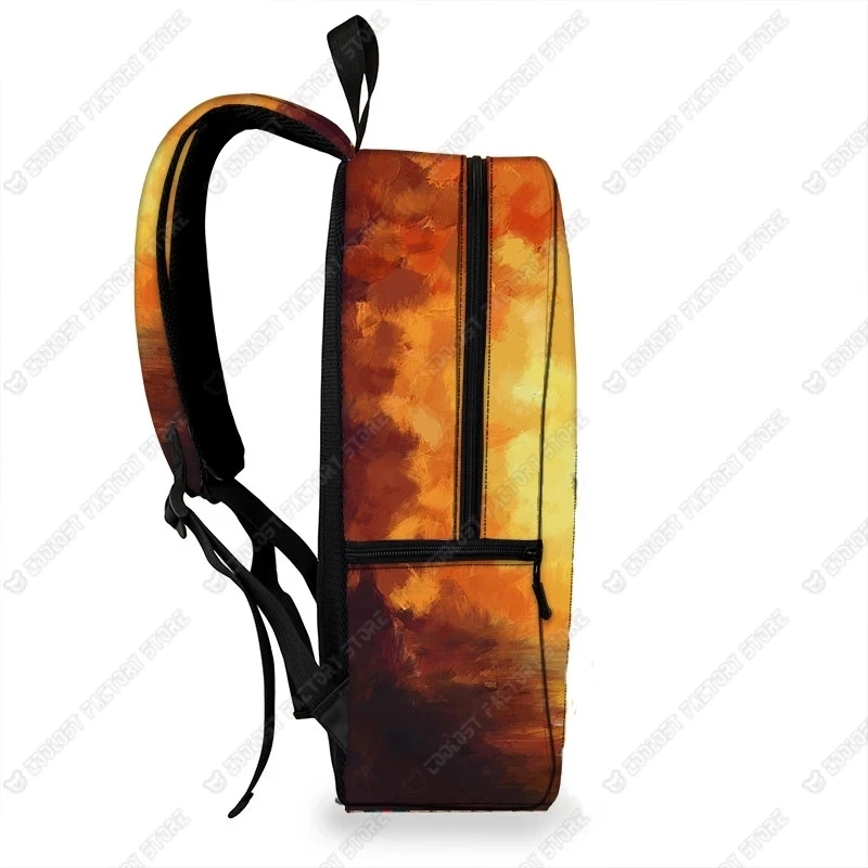 Doctor Nurse  ECG Printing Backpack for Teenager Girls Children Cute Tooth Fairy Travel Bag Student Bagpack