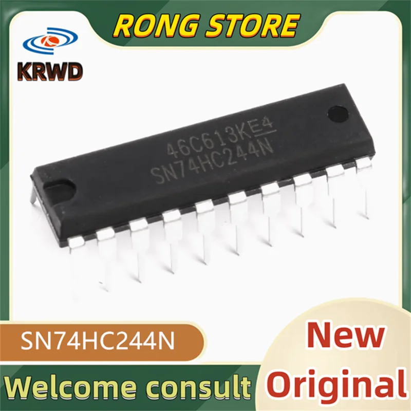 10 Uds. SN74HC244N nuevo original SN74HC244 74HC244N DIP-20