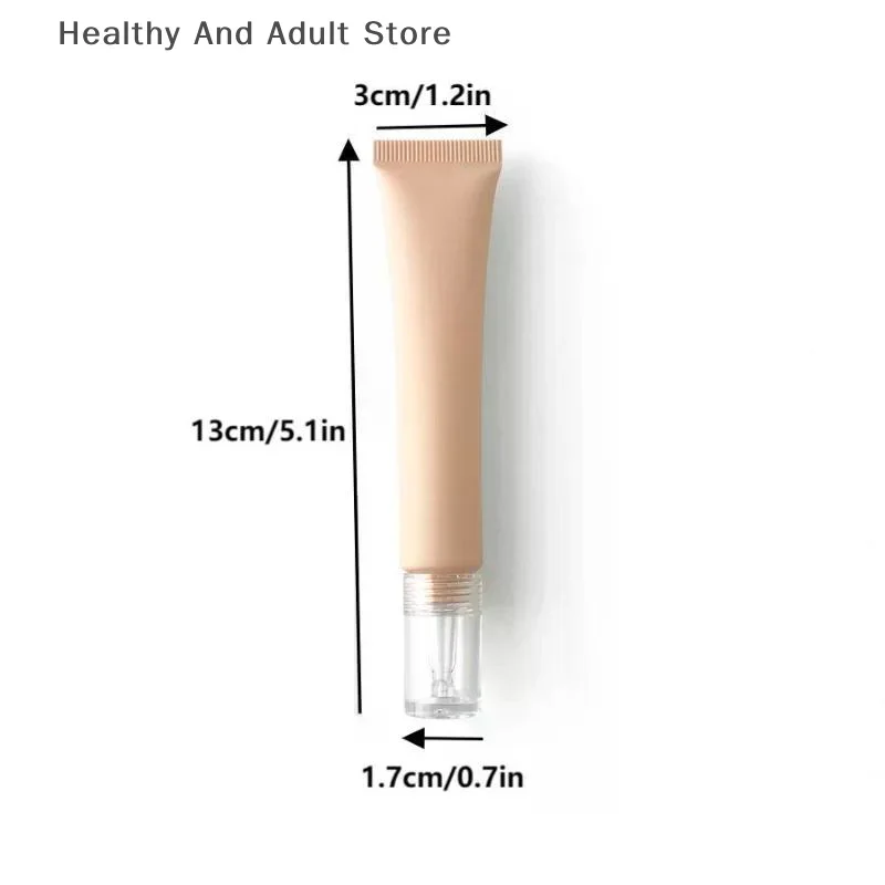 New Sunscreen Eye Cream Lotion Liquid Foundation Refillable Bottle 20g Cosmetic Tube Hyaluronic Acid Dropper Empty Bottle Travel
