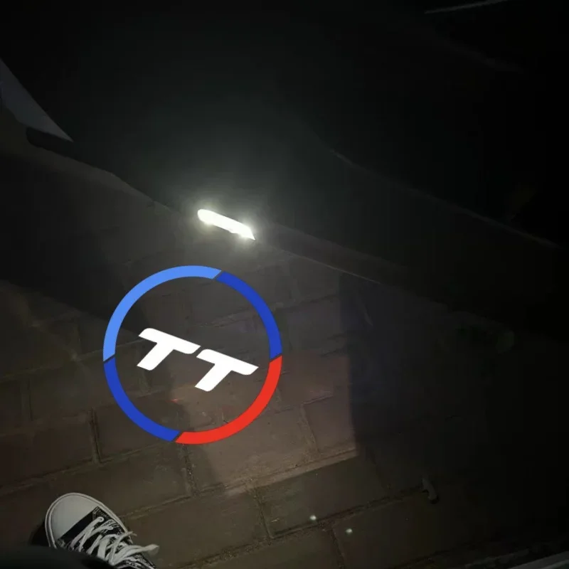 

2pcs Laser Projector Ghost Shadow LED Car Door Welcome Light for Audi E-tron 2019-2022 TT 2008-2021 2022 2023 2024 Car Goods