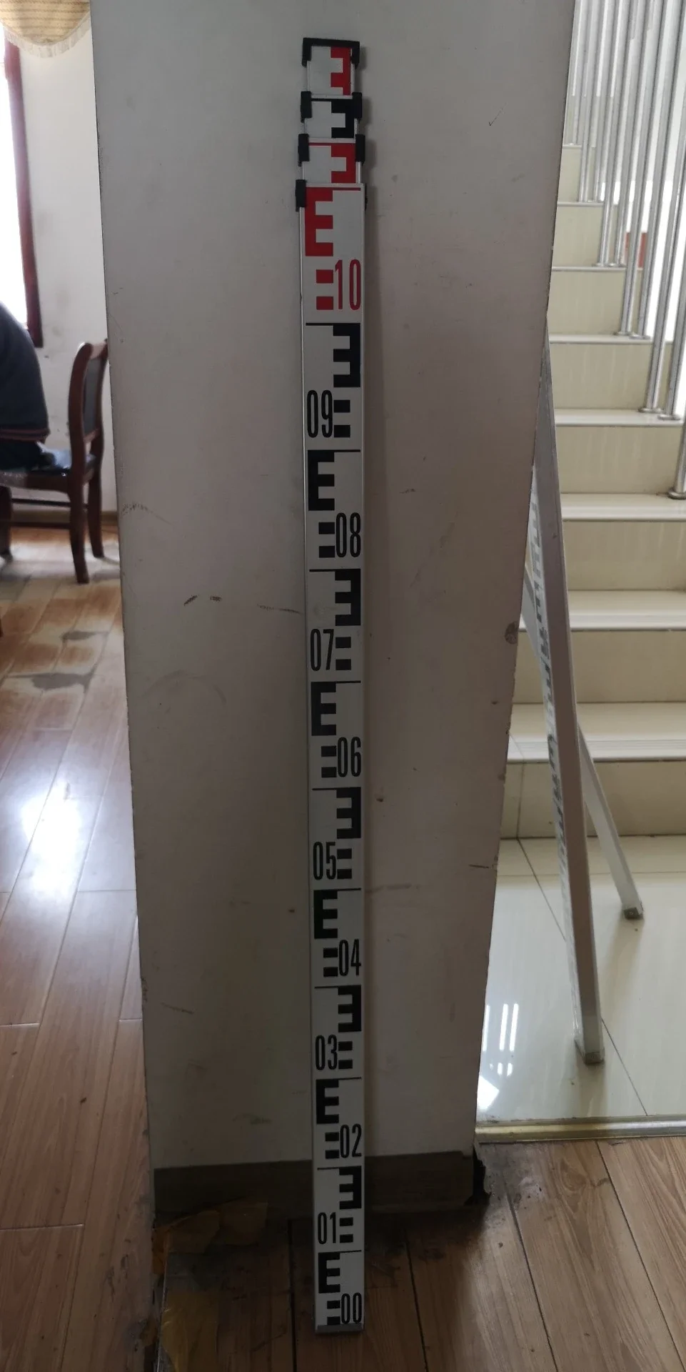 2024 Survey Staff Aluminum 4m Telescopic/ Staff 4m