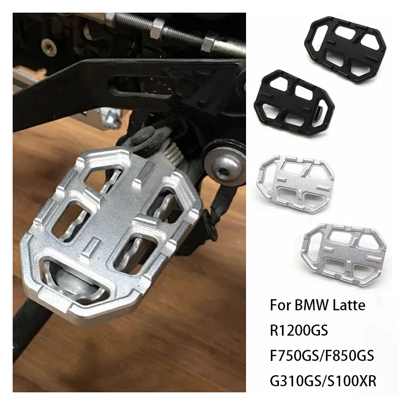 For BMW Motorcycle G310 F750/850 R1200GS/ADV Modification, Add Front Pedal Brake Wider Foot Pads Motorcycle Accessories