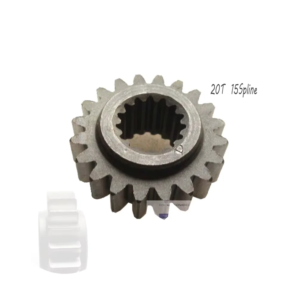 184.37.403-1 gear ( 20 teeth 15 splines / 20 teeth 12 splines for choices ) for Jinma tractor JM184 / JM254