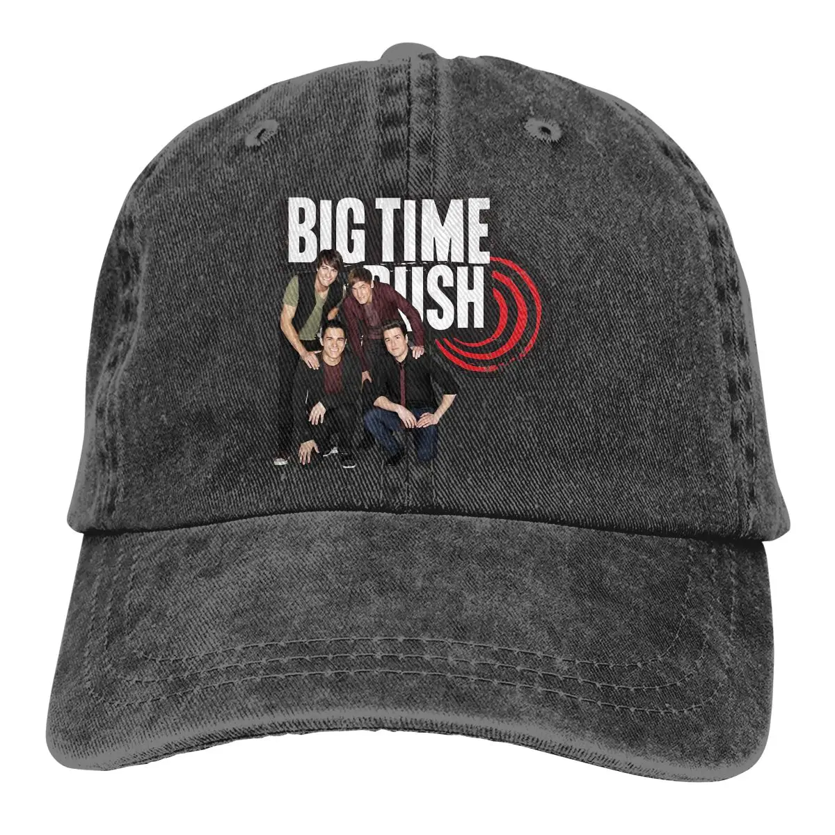 

Big Time Rush Logo And Members Baseball Cap cowboy hat Peaked cap Cowboy Bebop Hats Men and women hats