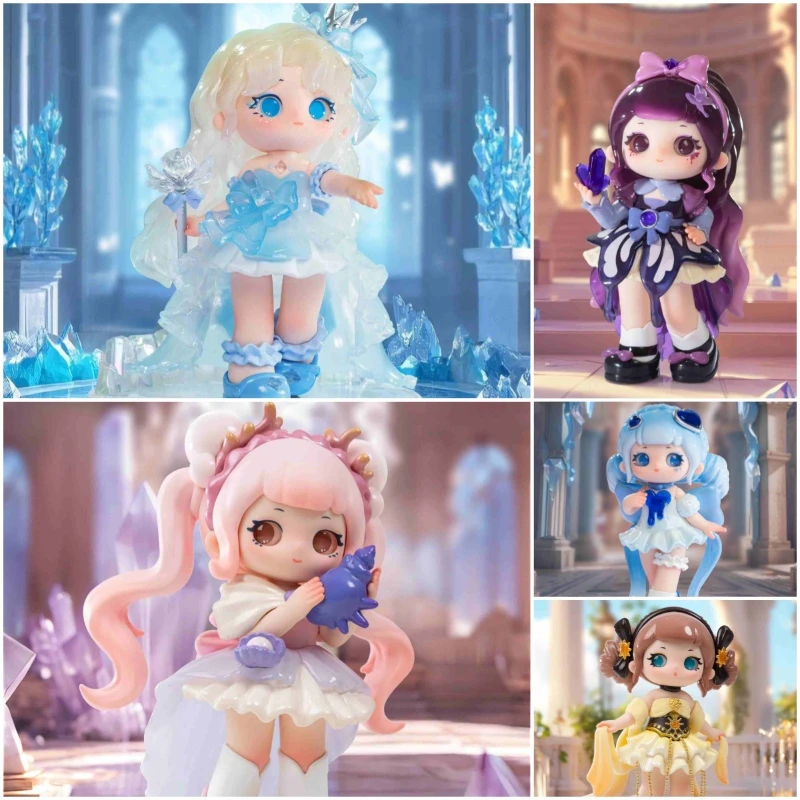 

Ziyuli V5 Dazzling Gem Series Blind Box Cute Doll Mystery Box Anime Action Figure Kawaii Doll Desktop Pendant Surprise Gift Toys
