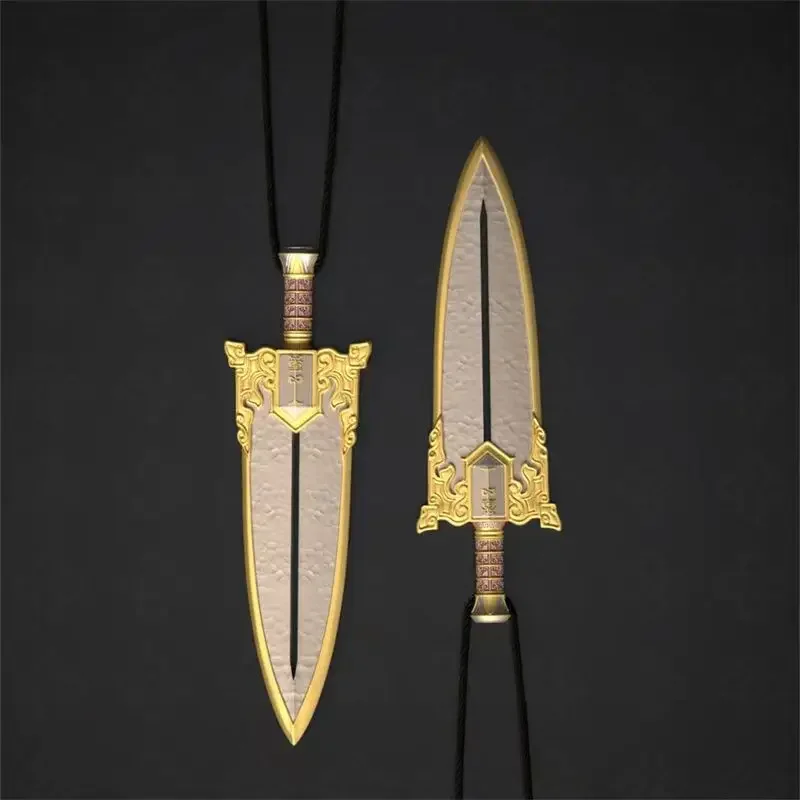 At First Glance, Wang Quanjian Hangs a Small Retro Zhan Han Fashion Gift Necklace