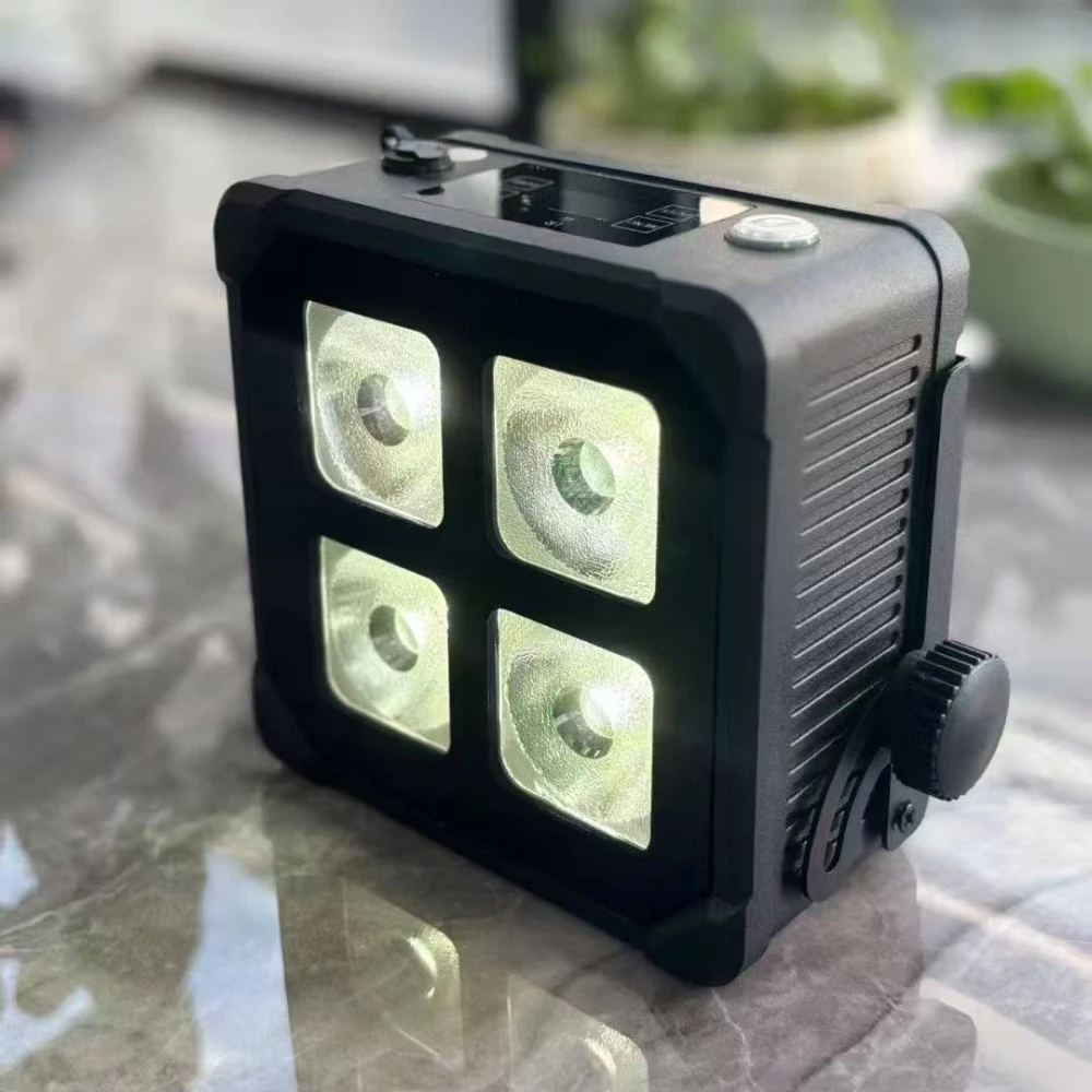 4x20 Вт 6-в-1 светодиодный светильник высокой яркости на батарейках PAR, уличный водонепроницаемый светильник для свадебной сцены, окружающий свет