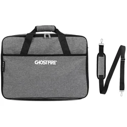 Ghost Fire 16.9x12.9x4.7in Guitar Pedal Board Bag Effect Pedalboard Bag Accessory Storage Bag Carry Case