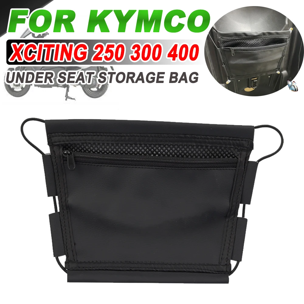 

For KYMCO XCITING 250 300 400 CT250 CT300 S400 Motorcycle Accessories Seat Bag Under Seat Storage Pouch Bag Organizer File Bag