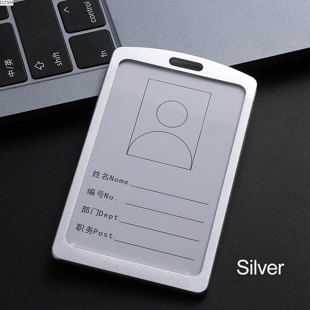 Identity Case Office Supplies Card Protector Cover Accessories Name Cover Name Tag Holder Card Holder Vertical Card Cover