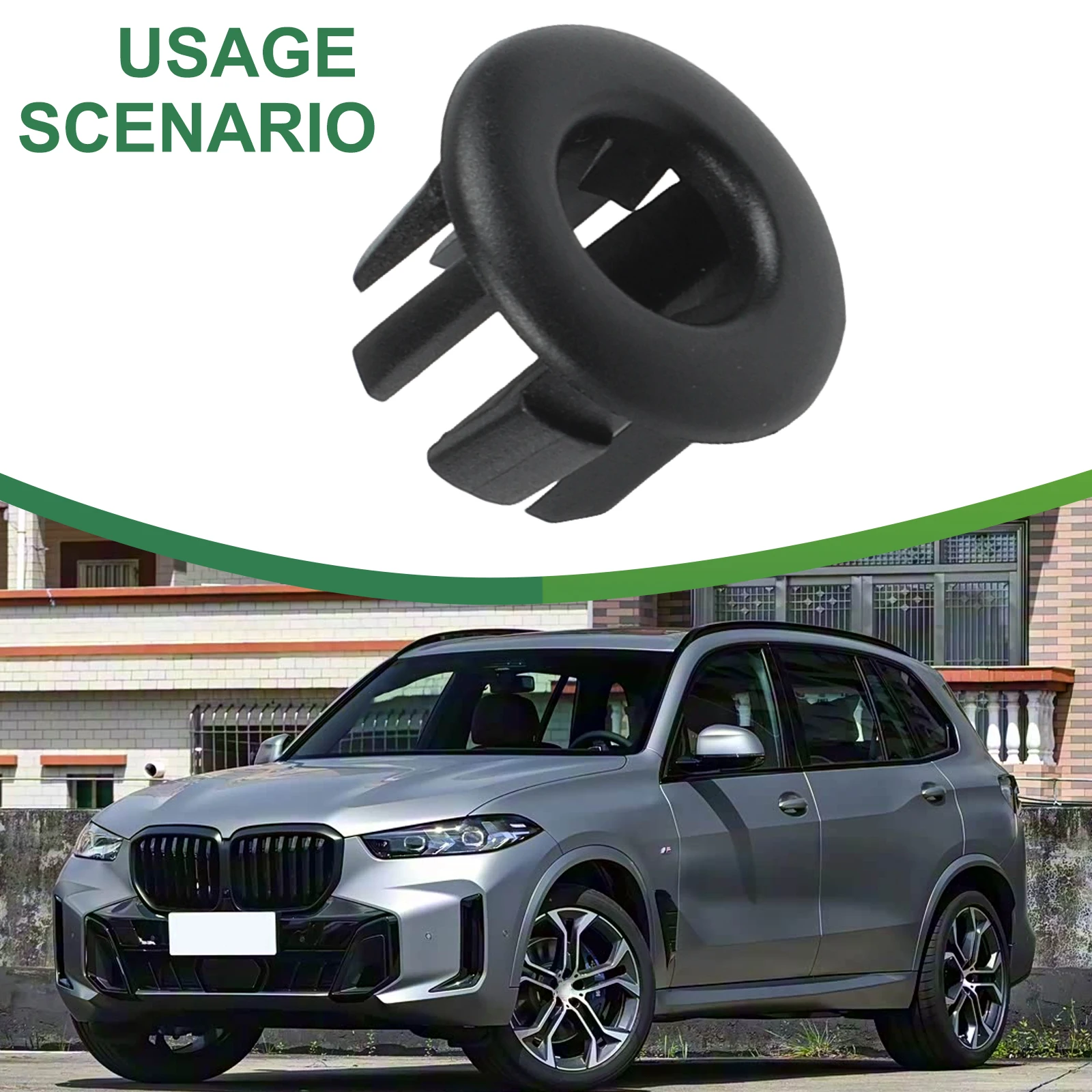 1PC Door Lock Rod Grommet For BMW X 5 E53 1999-2006 51418408567 Window Latch Trim Cover Replacement Interior Accessories