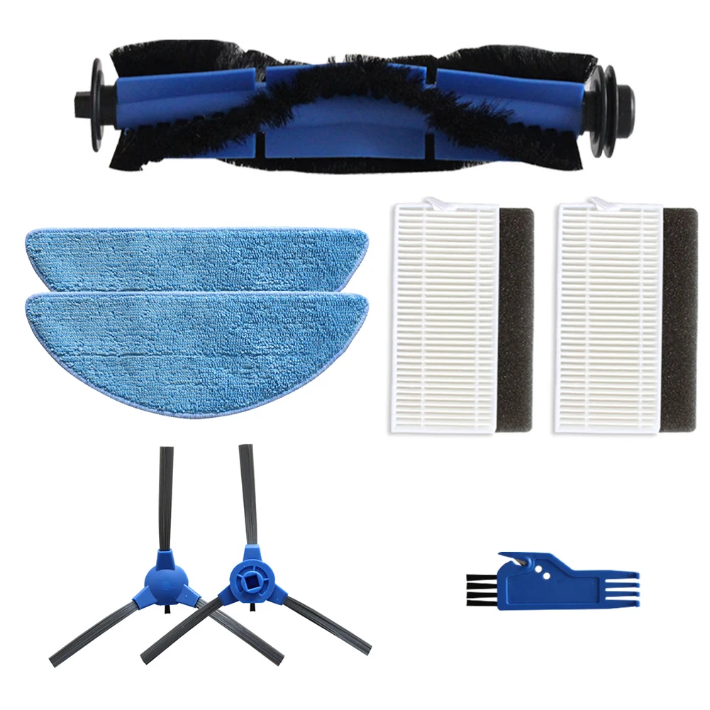 

Основная щетка-фильтр для робота-пылесоса Cecotec Conga 2290 Ultra 05661, комплект тряпок для швабры, сменная запасная щетка для чистки