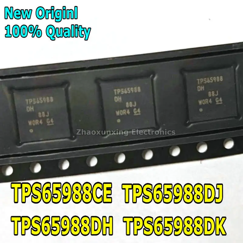 

5~10PCS New TPS65988DH TPS65988CE TPS65988DK TPS65988DJ TPS65988 TPS65988DHRSHR VQFN-56 Chipset