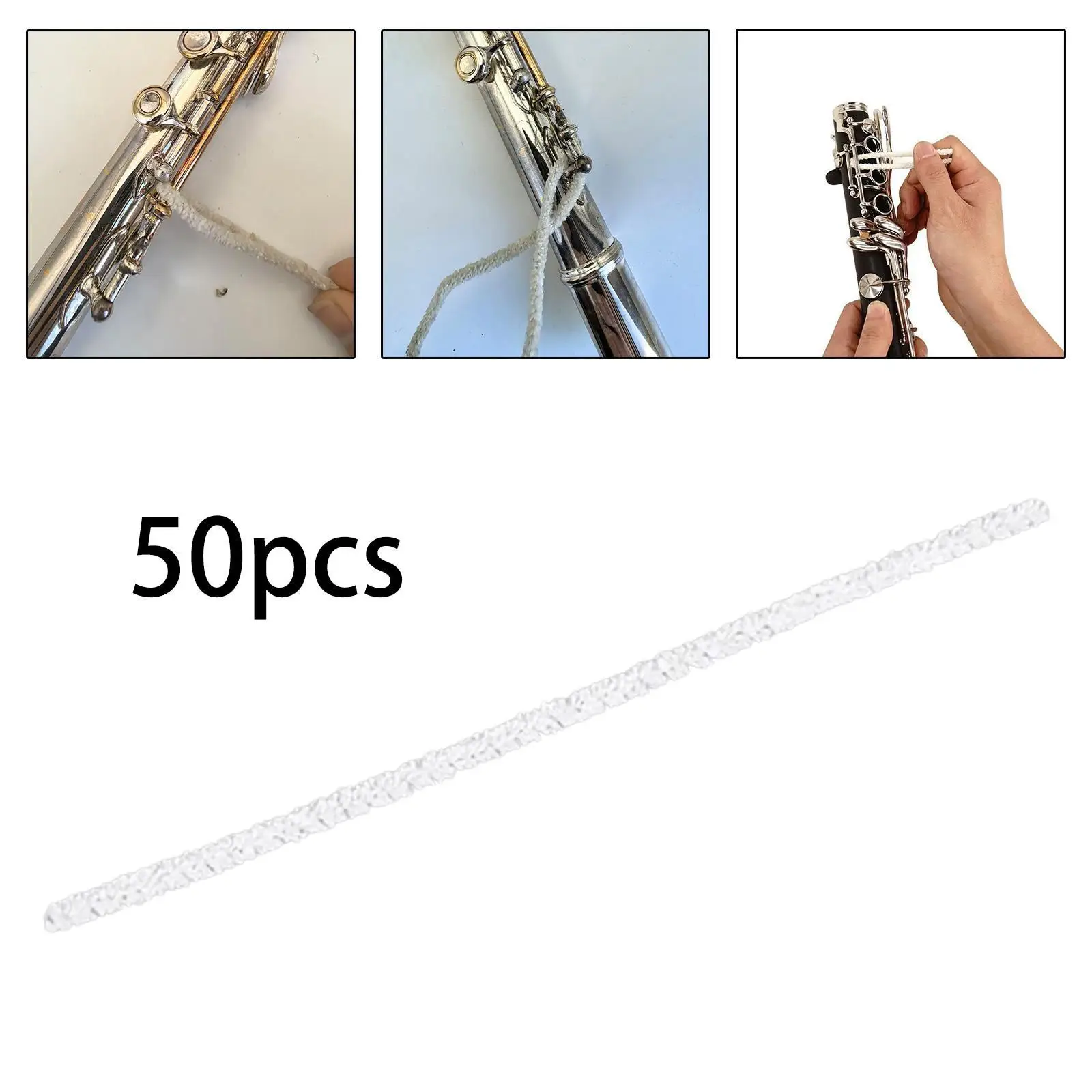 Sax Key Cleaning Brush Fluff Swab Woodwind Instrument Care Maintenance Tool for Alto Saxophone Parts
