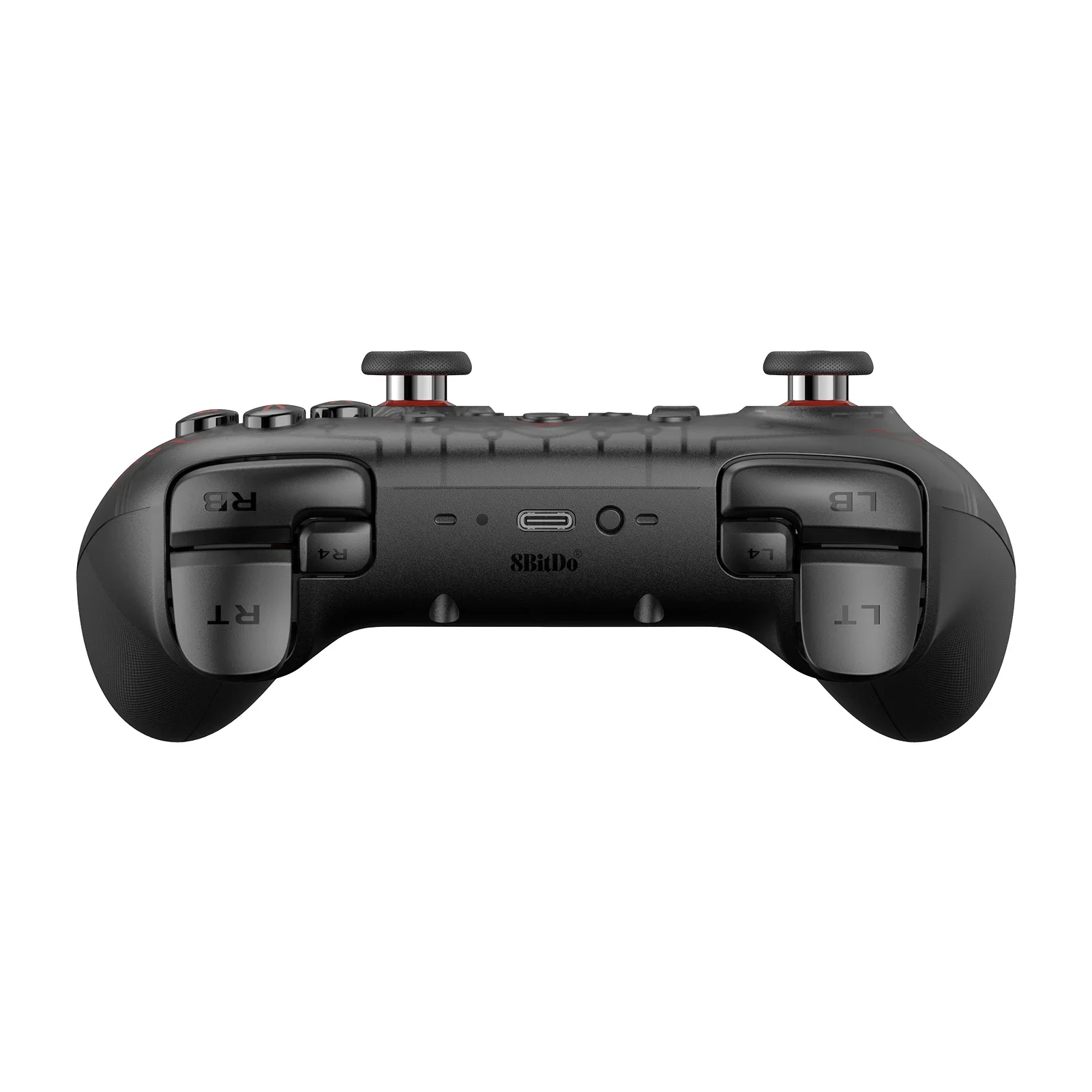 8bitdo-mando de juego inalámbrico 2C con cable, mando negro Myth WuKong con efecto Hall para Windows 10/11 y Android