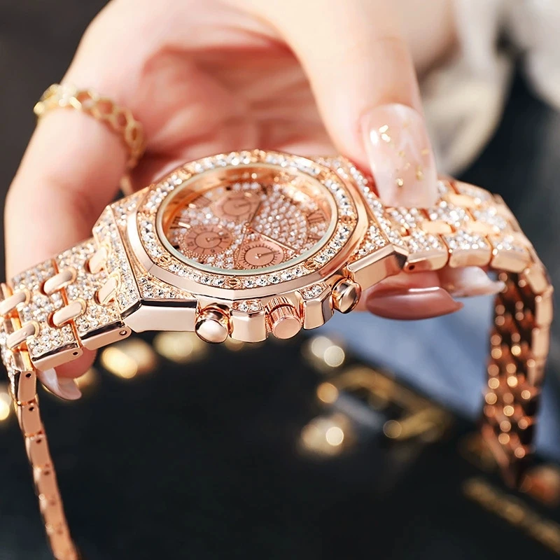Luxury Women Watches Fashion Rectangle Ladies Steel Band Quartz Watch Reloj Mujer Relogio Feminino Girls Clock Gift