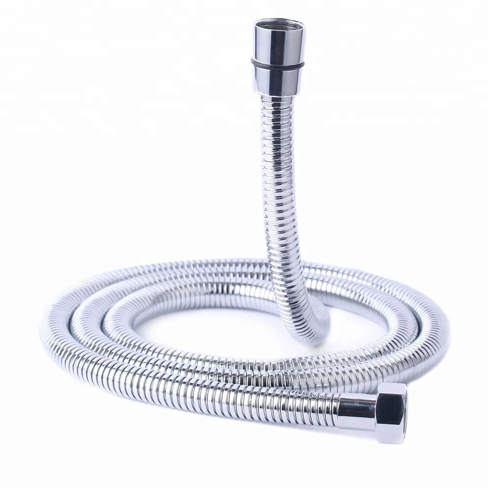 

Modern 1.5m Stainless Steel Flexible Shower Hose With Chrome Finish For Bathroom Use