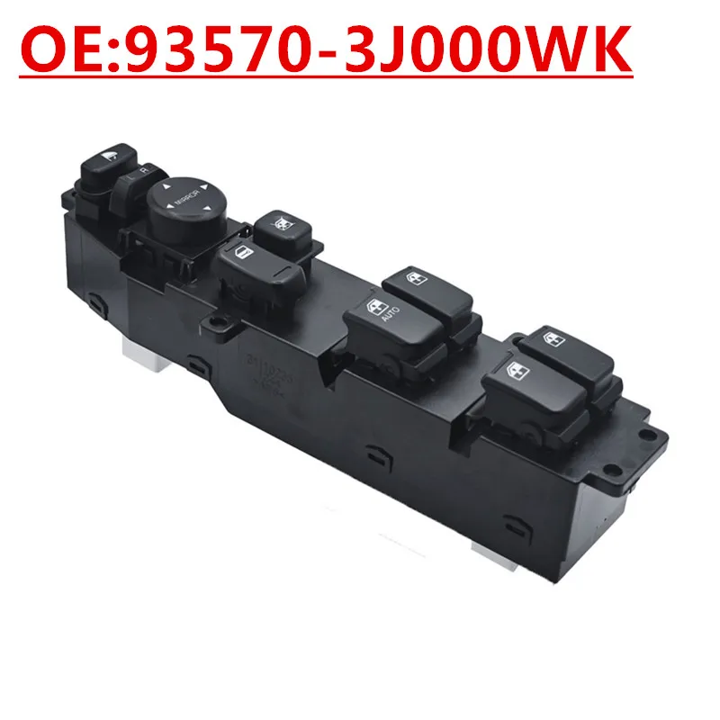 

Новый OE:93570-3J000WK подходит для Hyundai VERACRUZ автомобильный переключатель окон с электроприводом, кнопка подъемника стекла