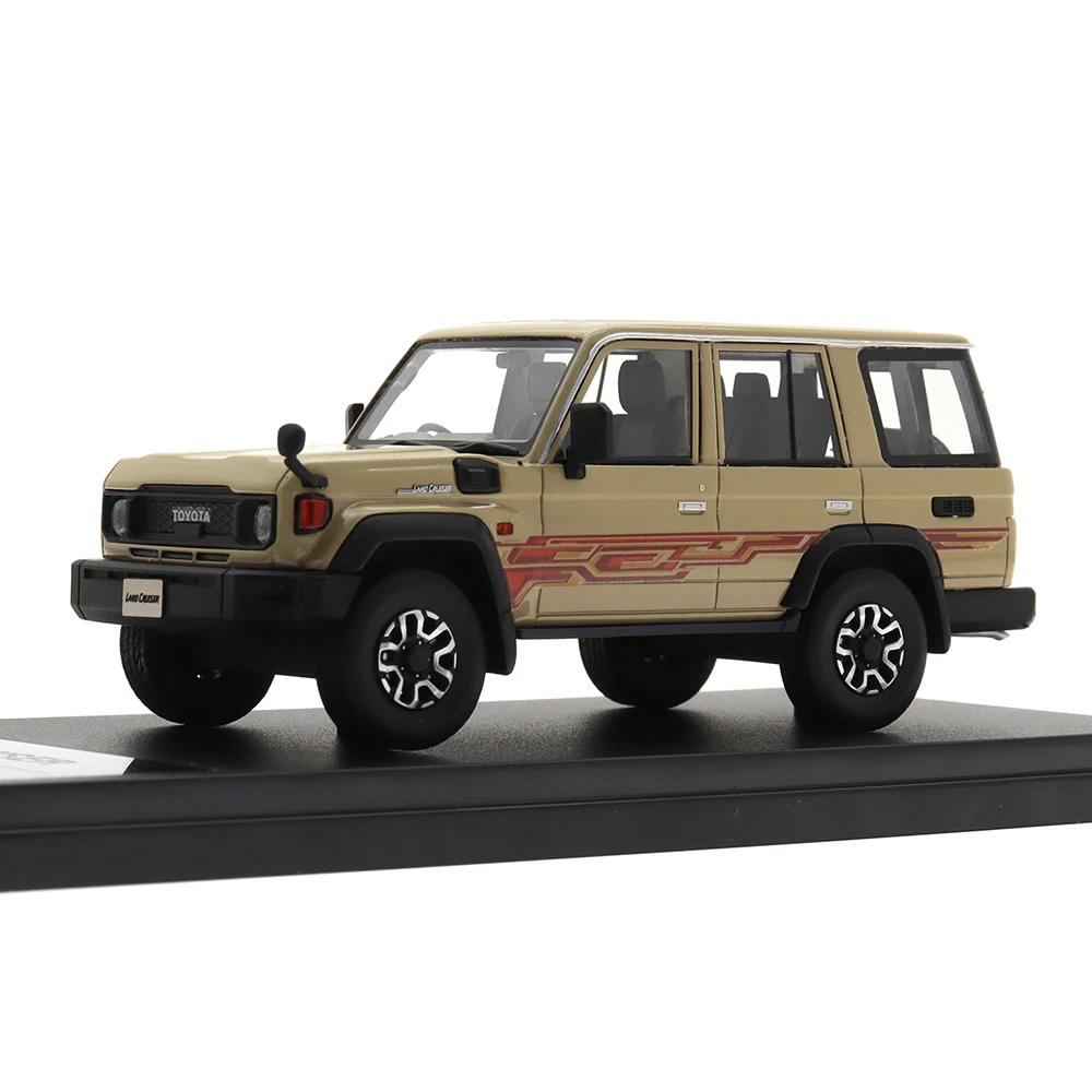 Hi-story Brand Model Car 1/43 TOYOTA LAND CRUISER【70 AX（2023）】Resin Car Toy Vehicles Metal Model Car Decoration Kids Gift