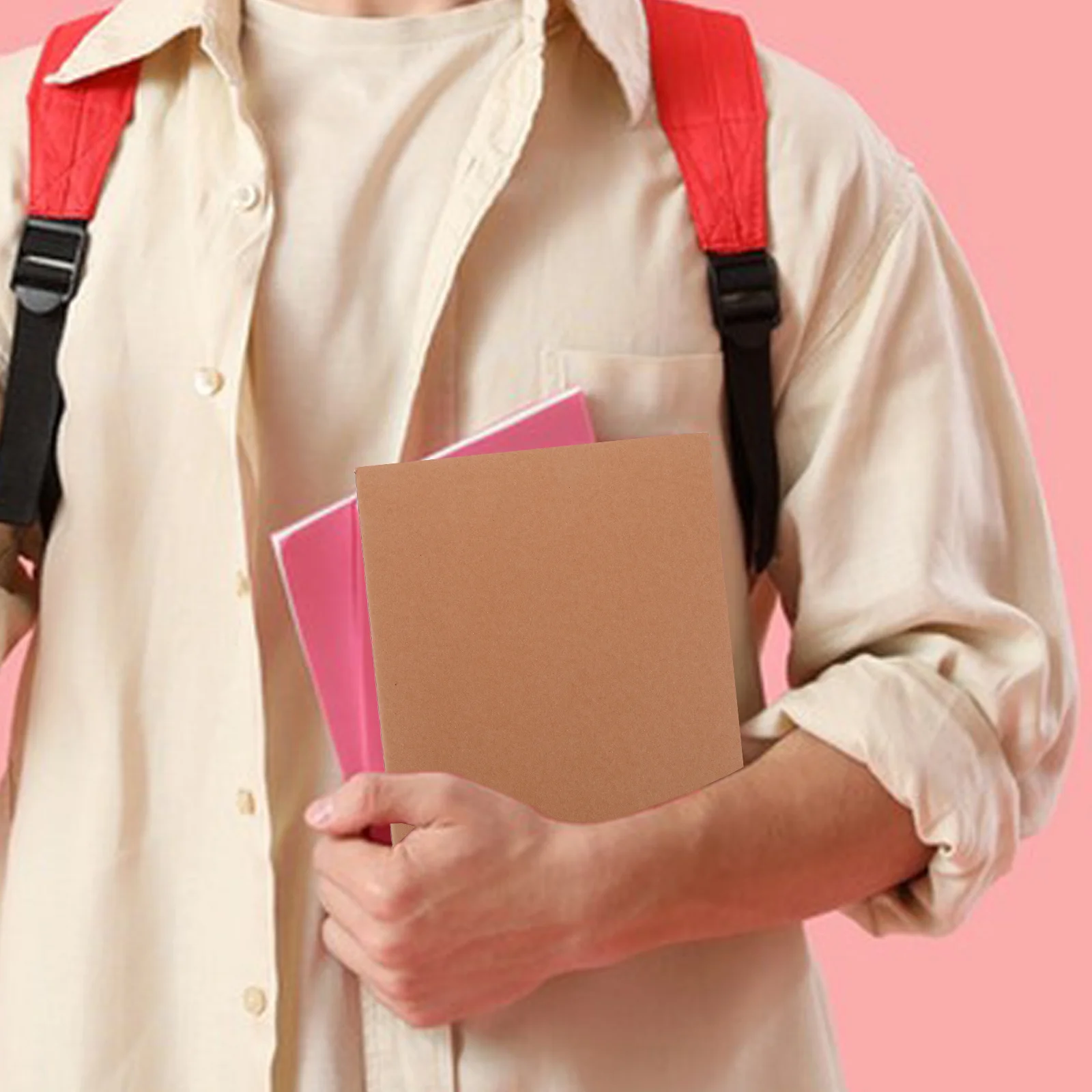 5 قطعة دفتر كرافت فارغ A4 غير المبطنة ورقة رسم مجلة رسم اللوحة كتاب 36 ورقة مدرسة السفر العمل لوحة الرسم #1