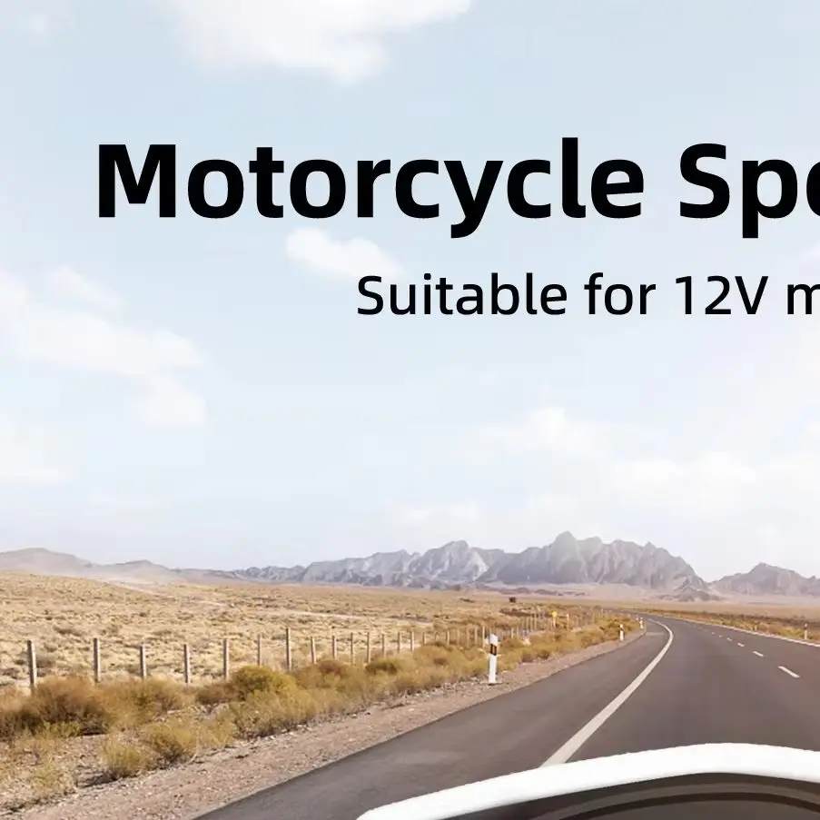 Compteur de vitesse numérique universel 12V pour moto avec clignotants, indicateur de km/h, jauge d'huile et compte-tours – Accessoire essentiel