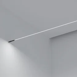 Nowoczesna lampa ścienna LED Skyline Black White Linear Kinkiet ścienny Pasek barowy do salonu Tło Dekoracyjne światła Oprawa łazienkowa