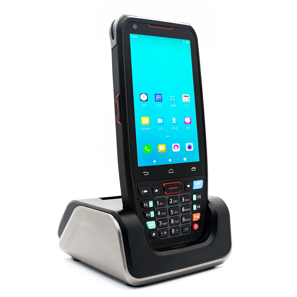 4.5 Inch Android Handheld Data Collector 4G RAM 64G ROM 4G LTE WiFi GPS Bluetooth Rugged Industrial PDA