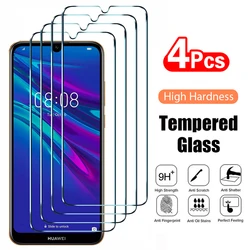 Protecteur d'écran en verre, 4 pièces, pour Huawei P Smart 2019 P Smart Z S 2021 P30 Lite P20 Pro P40 Lite E P50