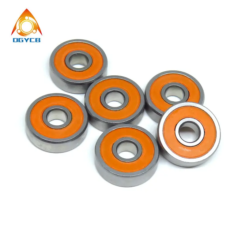 10pcs S625 2RS 5x16x5 mm ABEC-7 Stainless Steel Hybrid Ceramic Bearing 625 S625C RS 2RS 3D Printers Ceramic Balls  Bearings